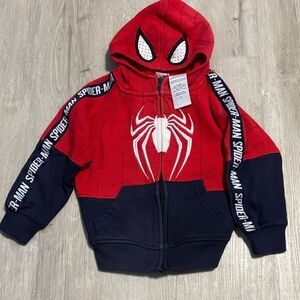 Red and Blue Spider-Man Hoodie
